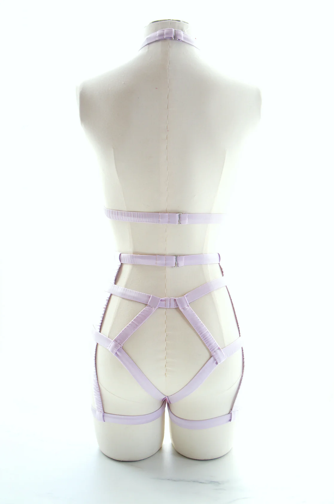 Elektra Caged Bralette Lavender Silk - Image 5